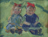 Zwei kleine Mädchen ca. 1930 