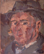 Mann mit Hut 1925